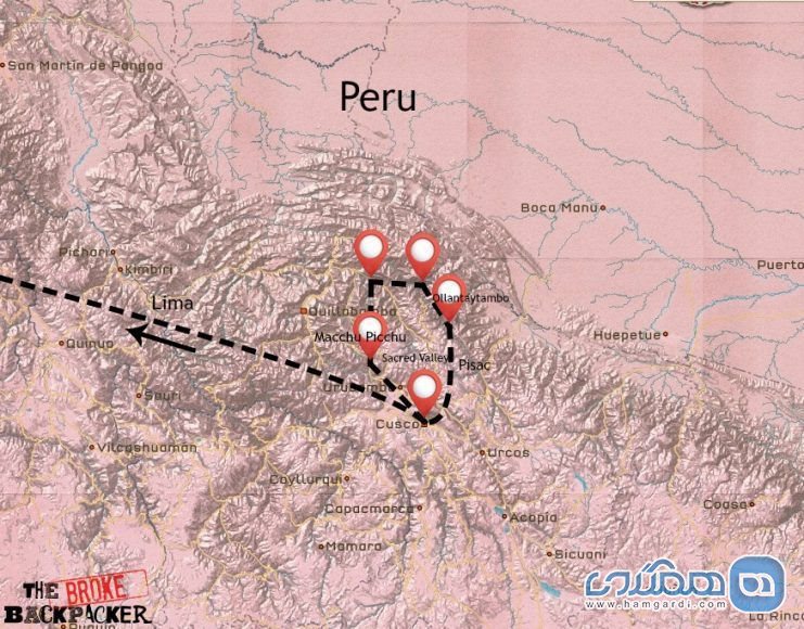 دومین برنامه ریزی سفر به پرو : سفر سه هفته ای : کوه های آند Andes در پرو و دره مقدس Sacred Valley