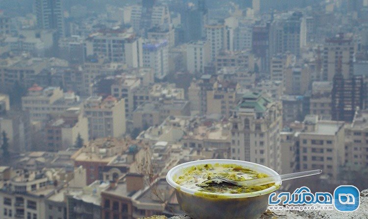 کافه و رستوران های بام تهران بکر