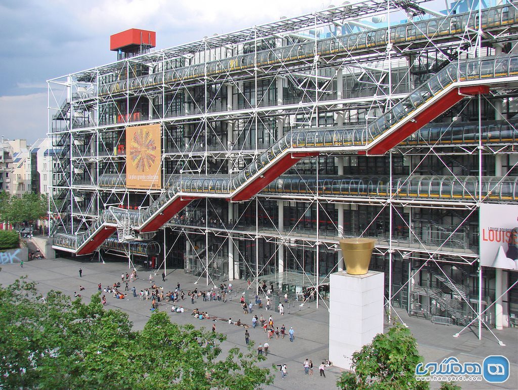 بنای Centre Pompidou