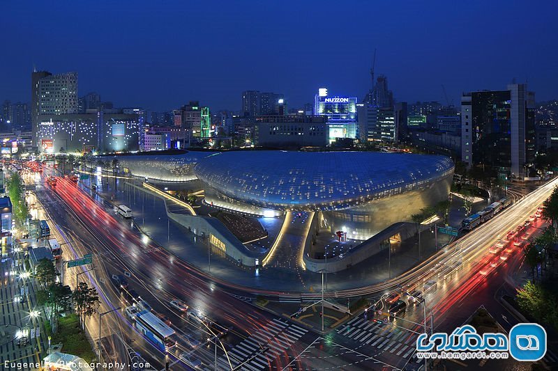 قصر طراحی دانگ دایمون Dongdaemun Design Plaza در سئول Seoul، کره جنوبی (2014)