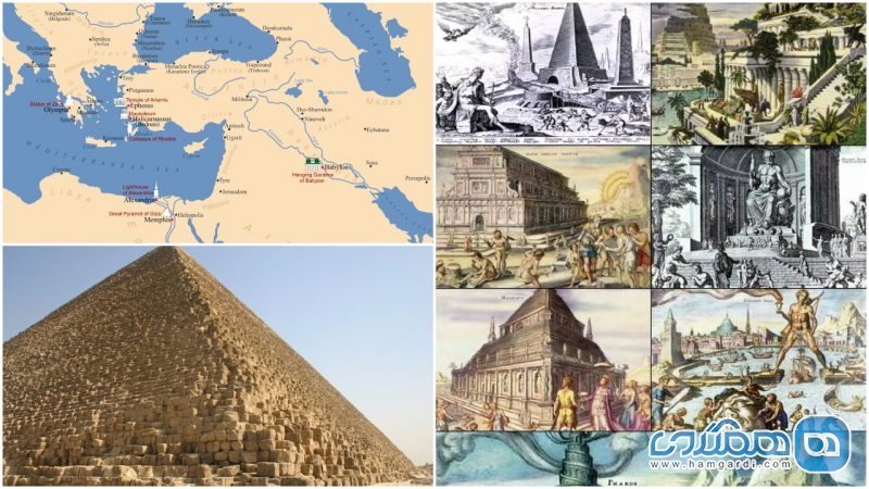 چه اتفاقی برای عجایب هفتگانه جهان باستان رخ داده است !؟