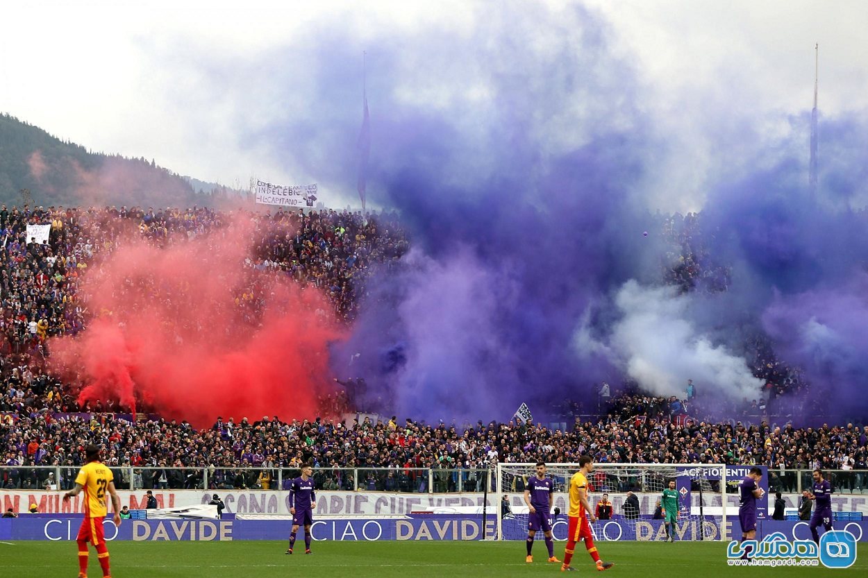 یکی از بازی های فوتبال تیم فیورنتینا Fiorentina را تماشا کنید