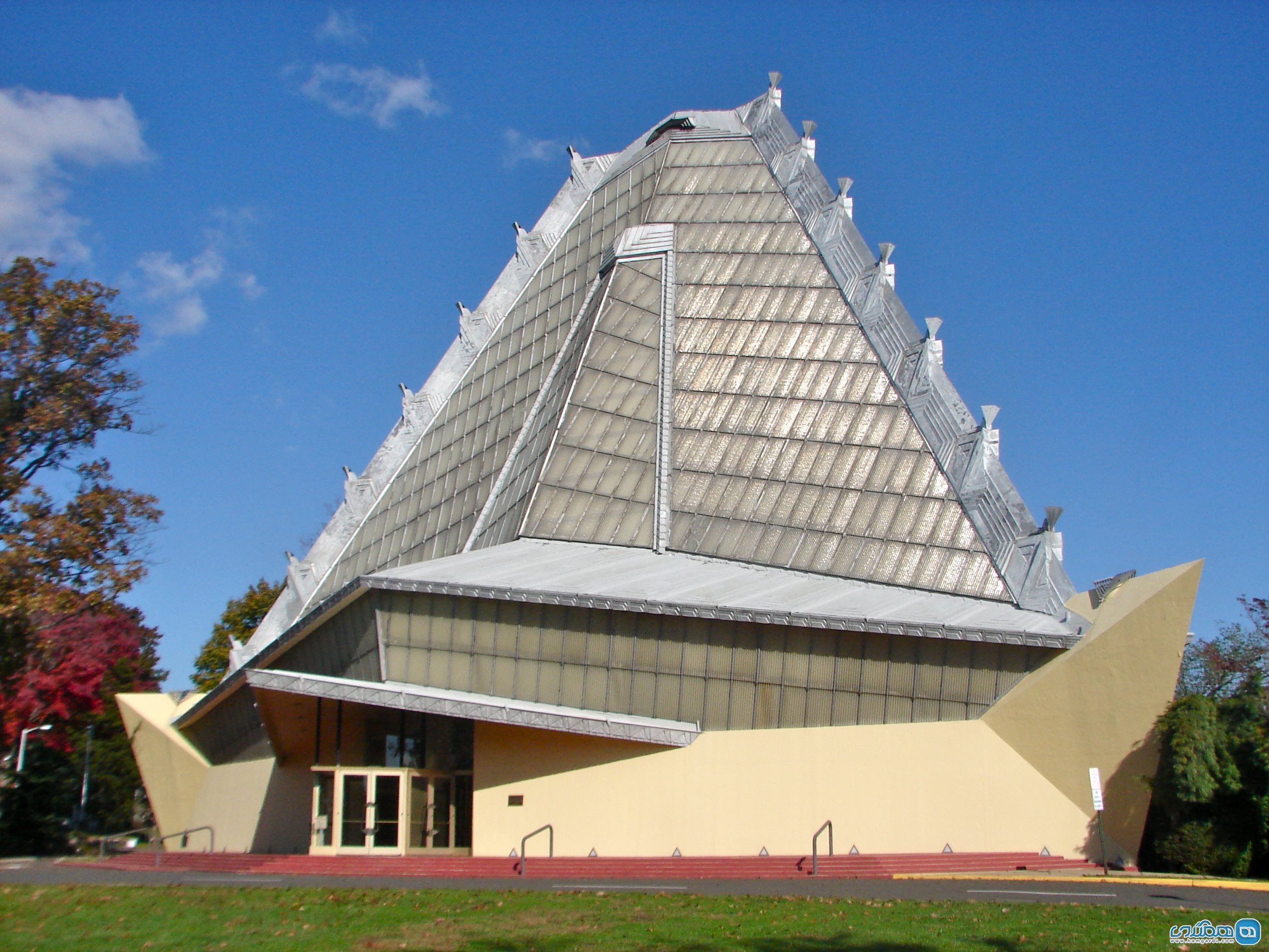 سالن همایش بث شولوم Beth Sholom Congregation در فیلادلفیا Philadelphia، پنسیلوانیا (1954)