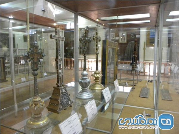 اشیای فلزی موزه کلیسای وانک
