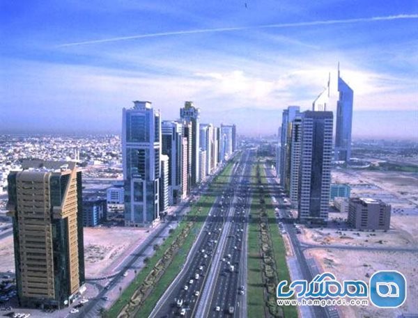 جاده شیخ زاید در دبی
