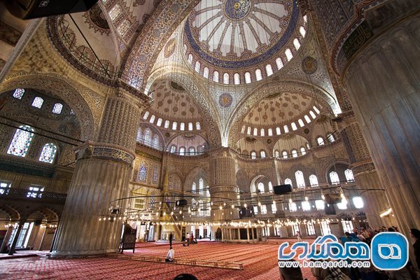 مسجد سلطان احمد در استانبول 6