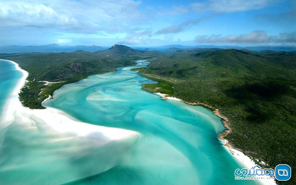 تماشایی ترین نقاط استرالیا : جزایر ویتساندی Whitsunday Islands و بکر ترین سواحل استرالیا