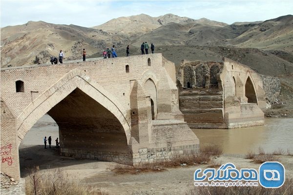  پل قفلانکوه در میانه