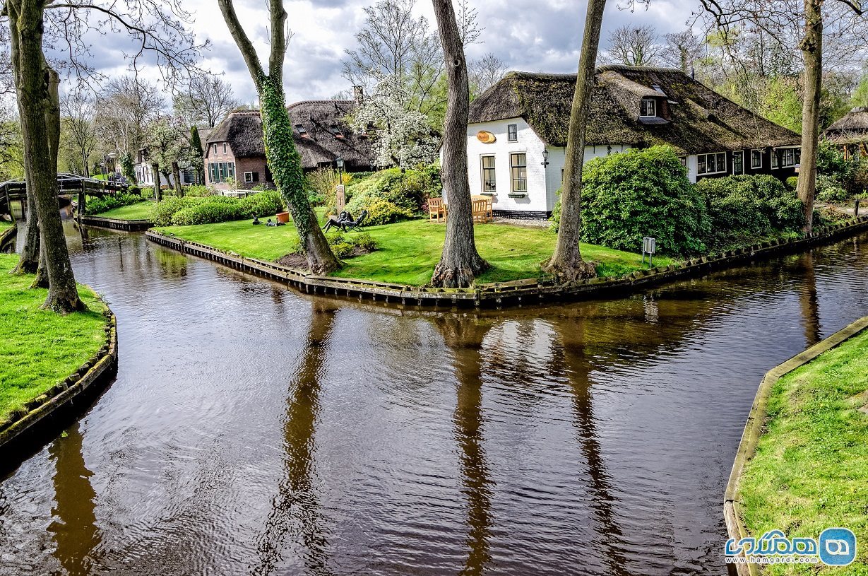 بهترین شهر های حفظ شده در جهان : گییت هورن Giethoorn در هلند