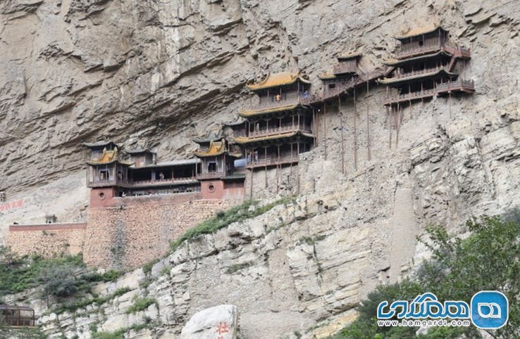 شگفتی های کشور چین : معبد آویزان