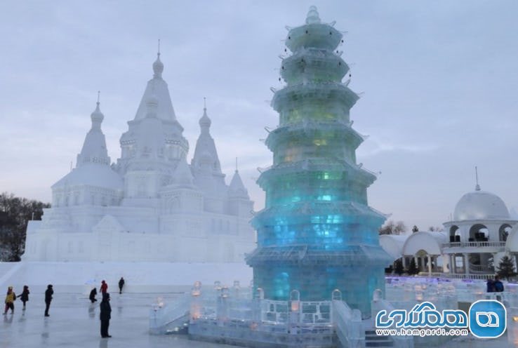 شگفتی های کشور چین : فستیوال برف و یخ