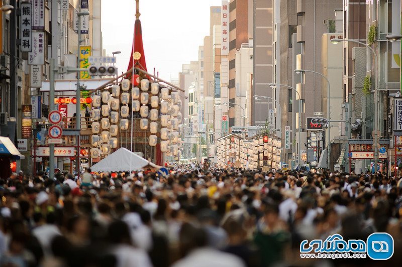 روزشمار ماه جولای فستیوال ماتسوری در کیوتو