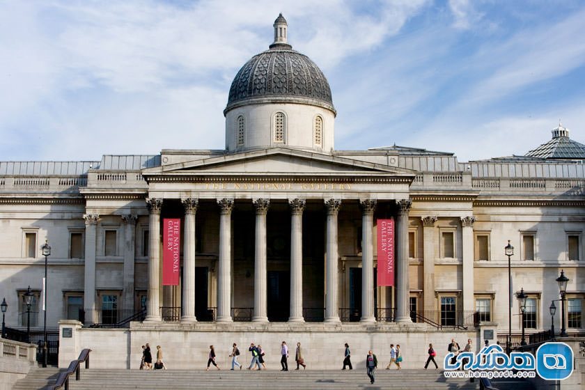 نگارخانه ملی شهر لندن کشور بریتانیا The National Gallery
