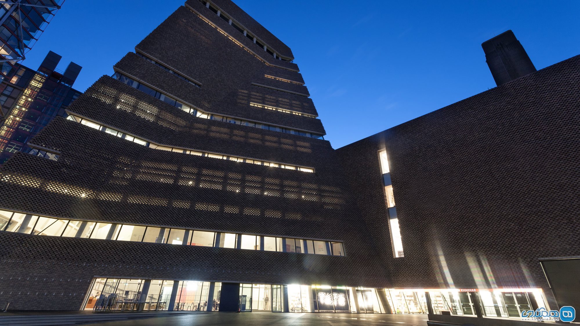 تیت مدرن شهر لندن در کشور بریتانیا Tate Modern