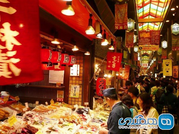 کارهای قابل انجام در شهر کیوتوی ژاپن : بازار نیشیکی Nishiki Market