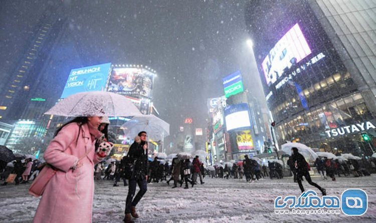 توکیو در فصل زمستان