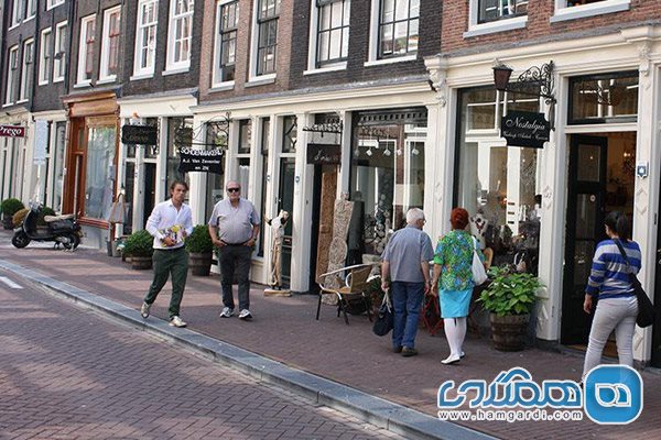 مراکز خرید آمستردام | خیابان Haarlemmerdijk