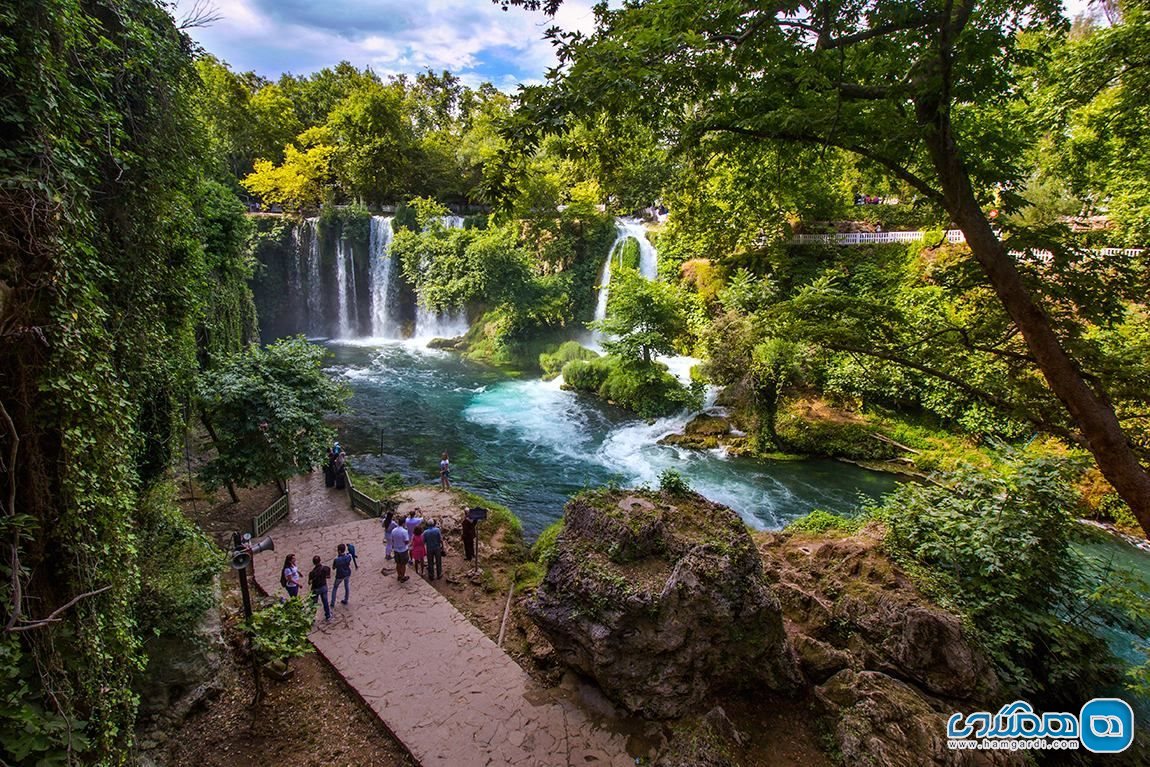 آبشارهای دودن ترکیه