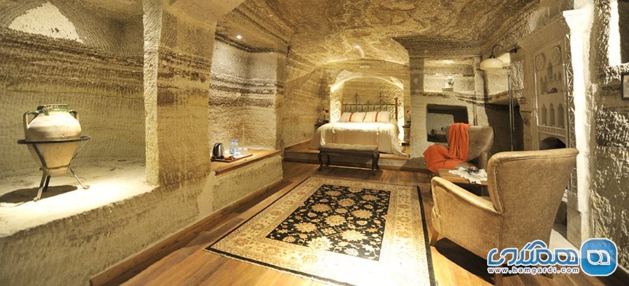 ترا کیو شهر کاپادوکیا کشور ترکیه Terra Cave Hotel