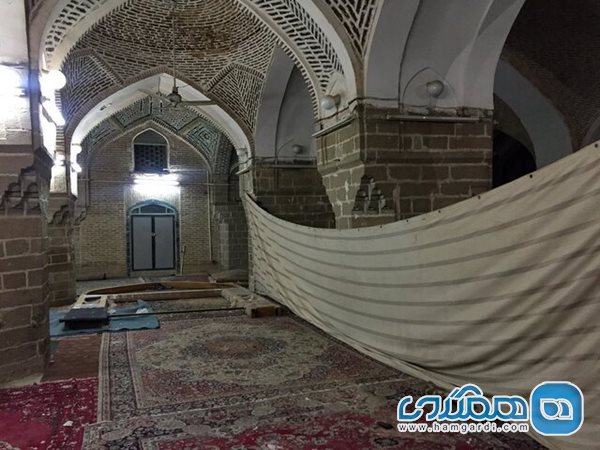 مسجد جامع دزفول کج شد 3