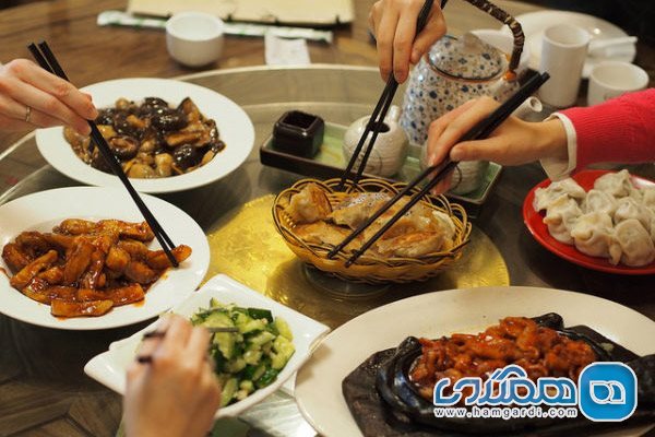غذا خوردن دسته جمعی در چین