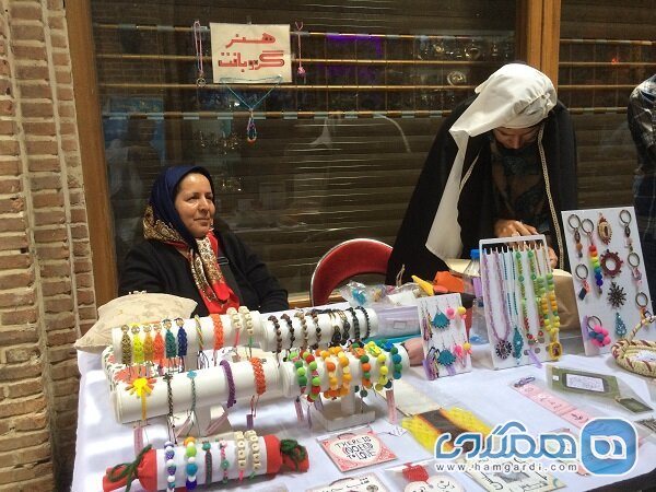 صنایع دستی در بازارچه عودلاجان تهران
