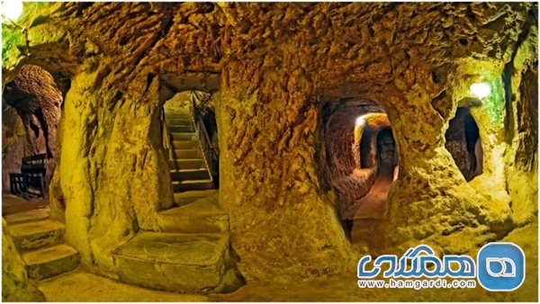 شهر زیرزمینی درینکویو (Derinkuyu Underground City)