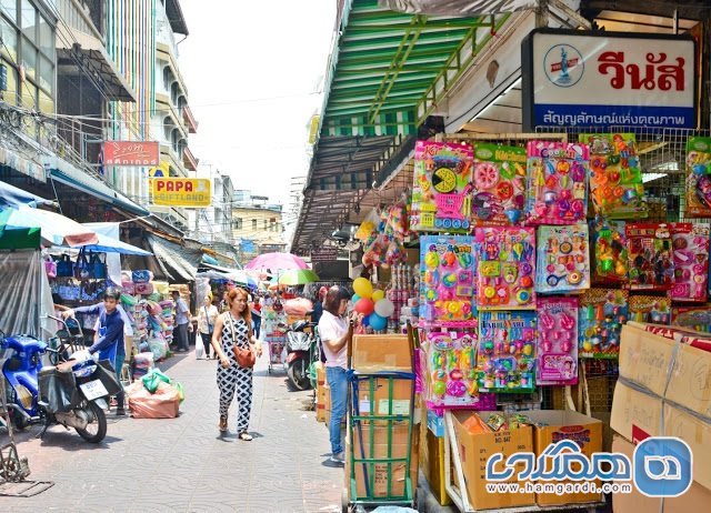 بازار سمپنگ یا همان بازار بانکوک