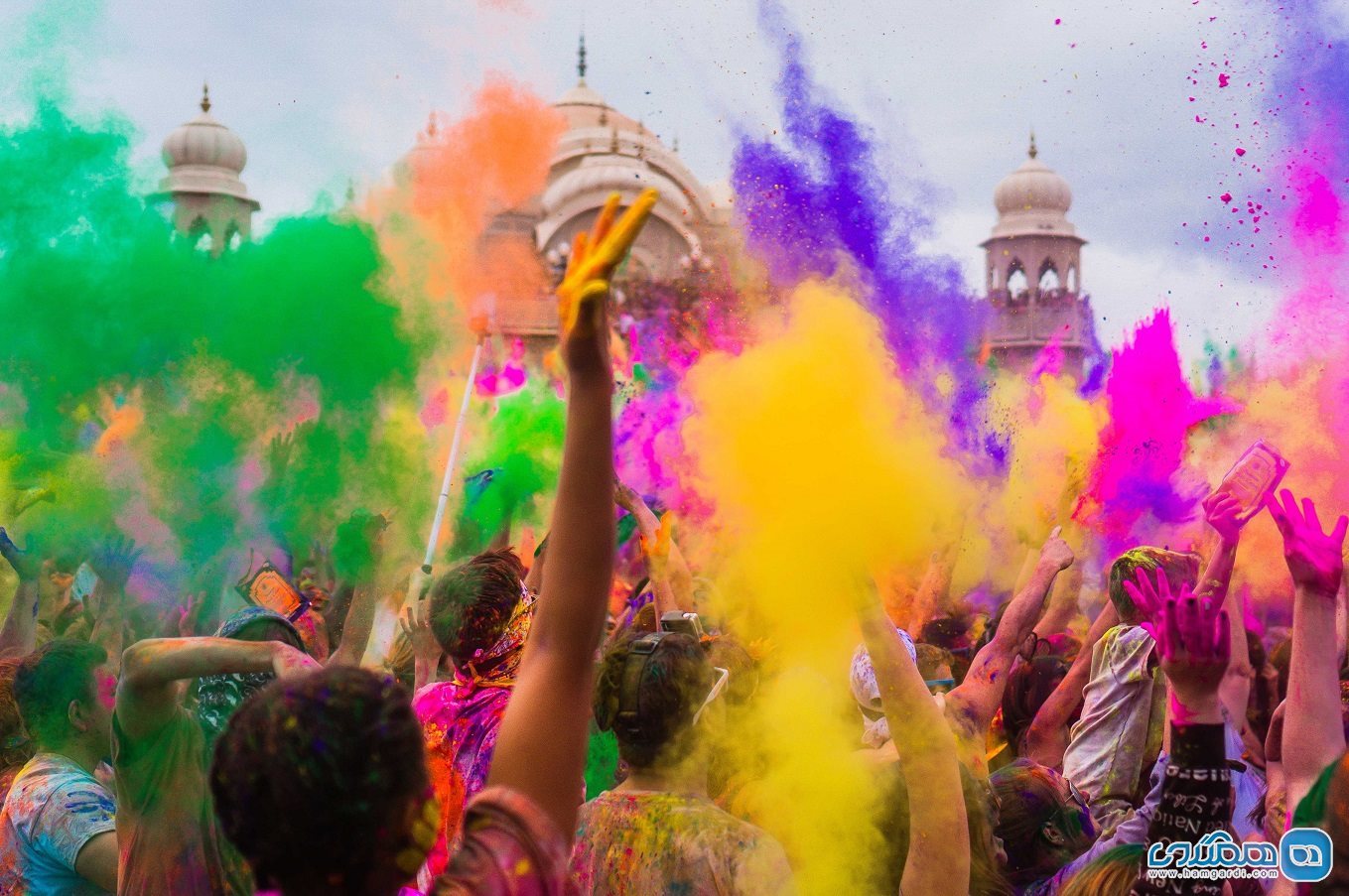 جشنواره رنگ هولی در هند