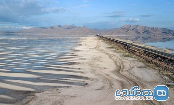 ساحل شنی برای دریاچه ارومیه