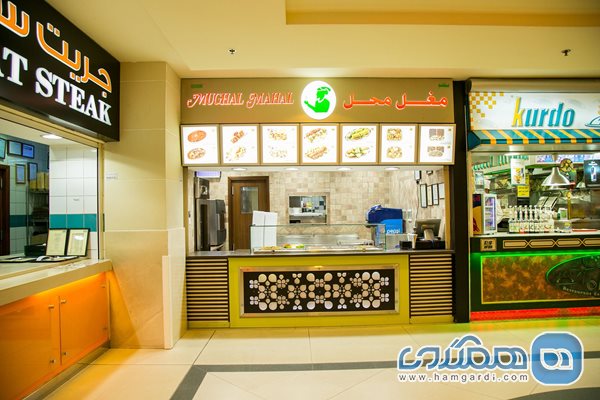 رستوران و فست فودهای مرکز خرید مارینا مال شهر دبی
