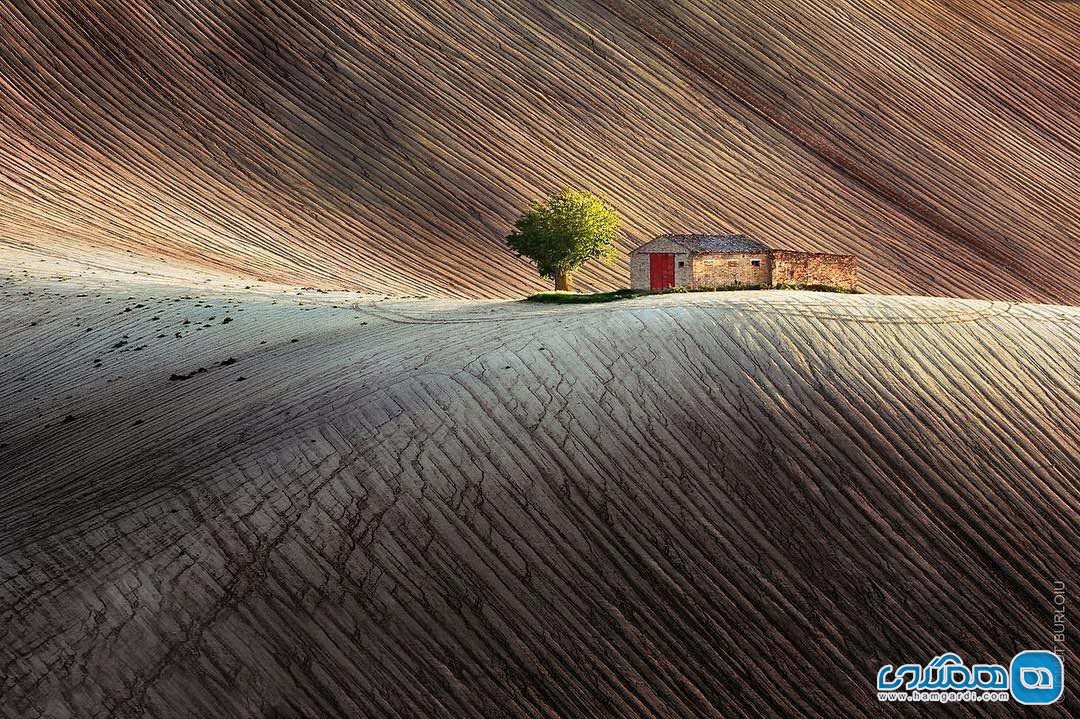 تپه های مارچه در ایتالیا