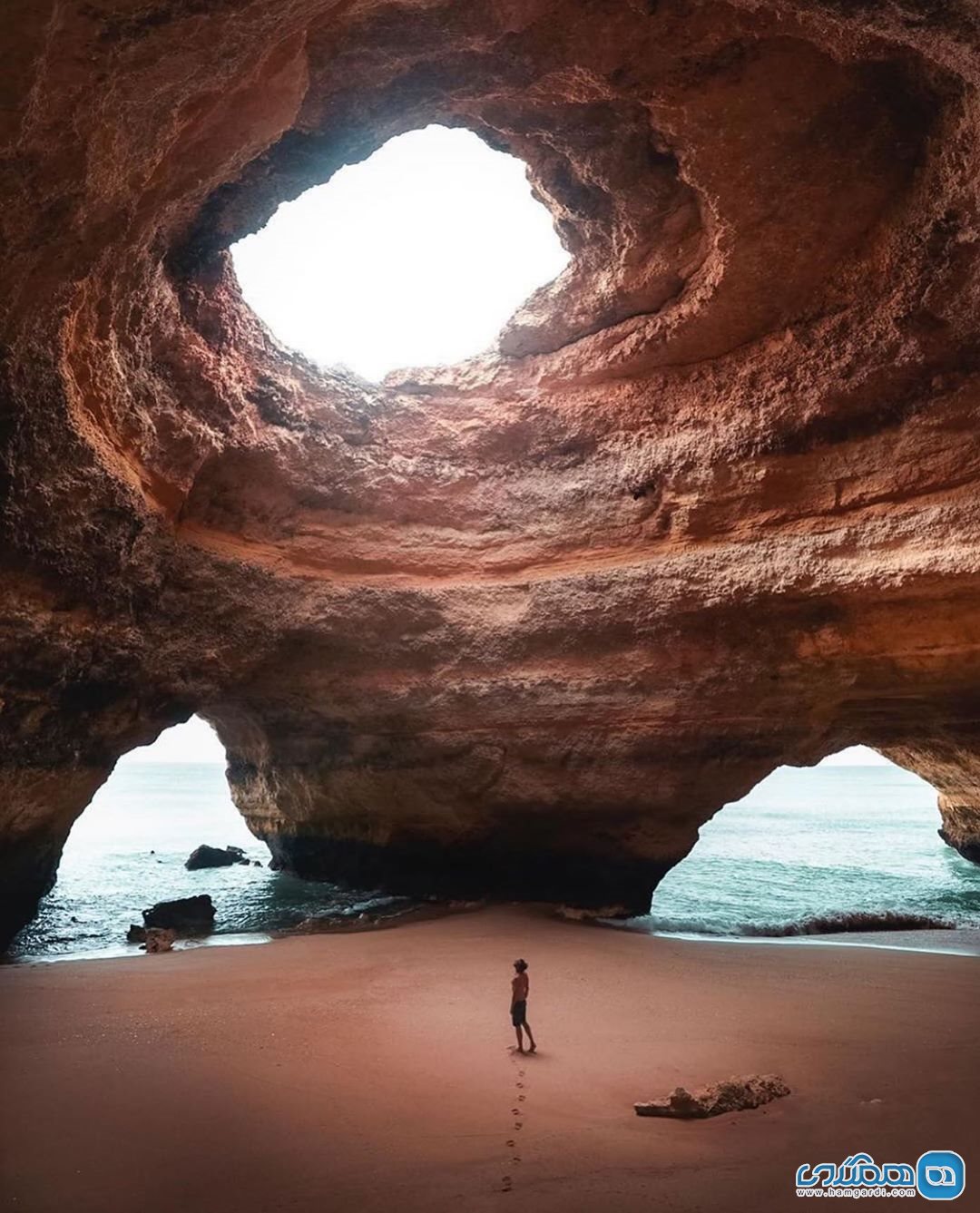 اسرارآمیزترین غار در پرتغال