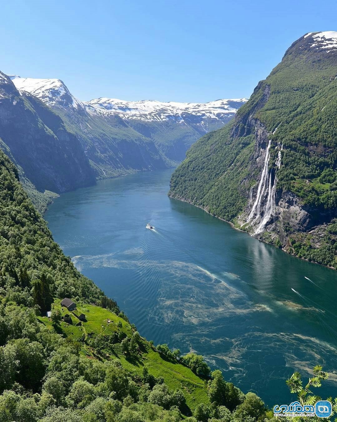 آبشار هفت خواهر نروژ