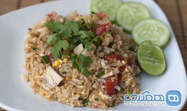 برنج سرخ شده تایلندی (Thai fried rice)