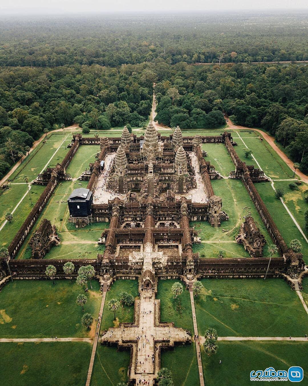 معبد انگکور وات در کامبوج