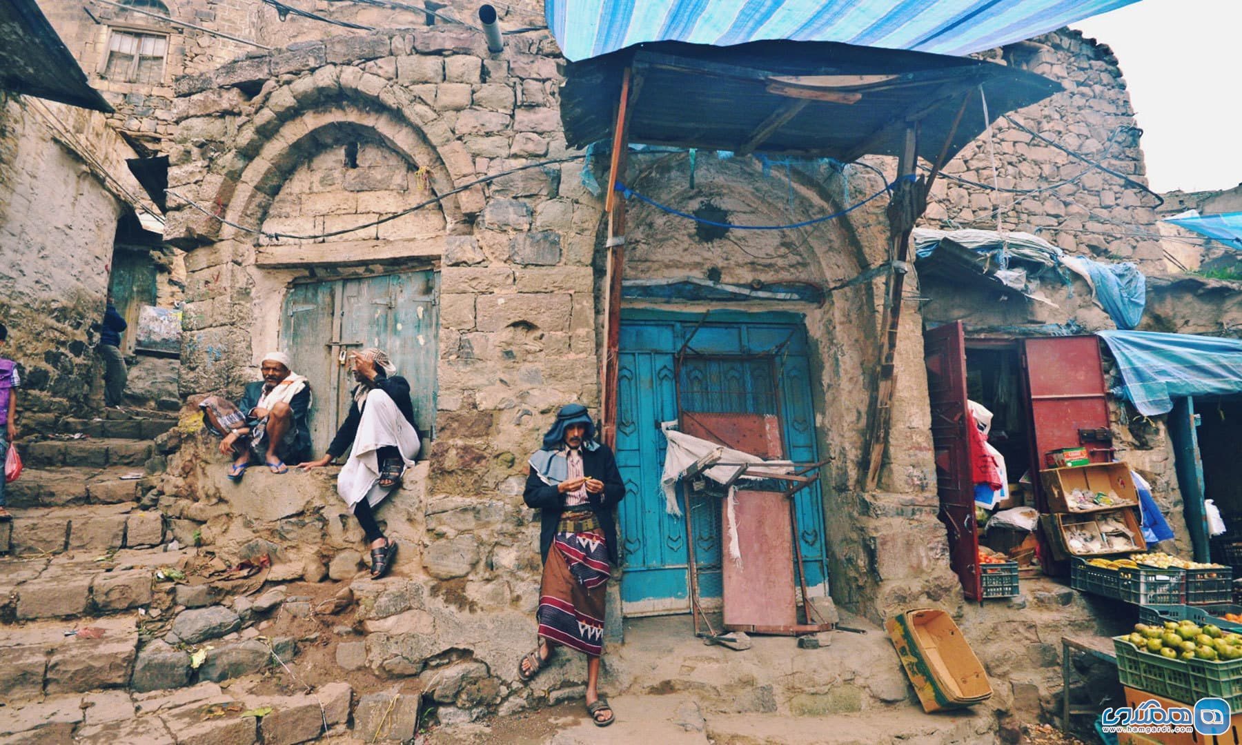 بازار محلی یمن