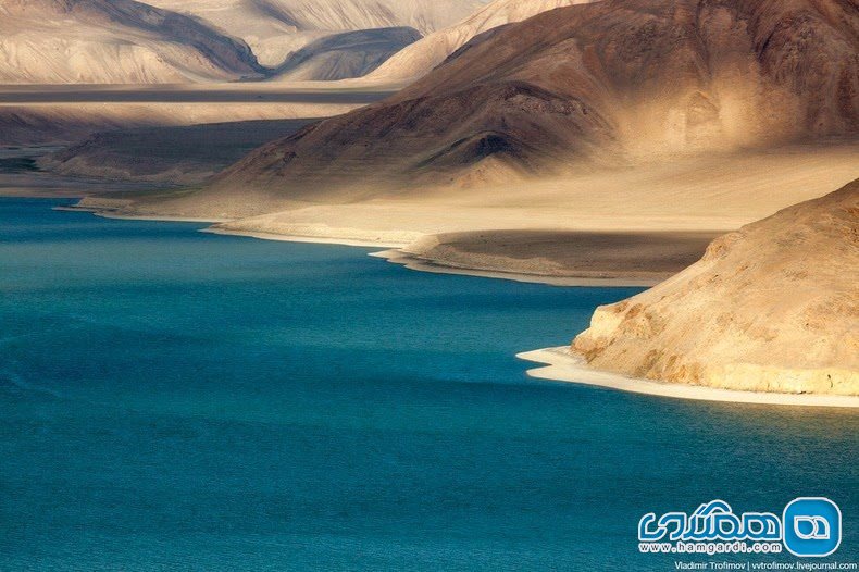 دریاچه کاراکول در کشور تاجیکستان