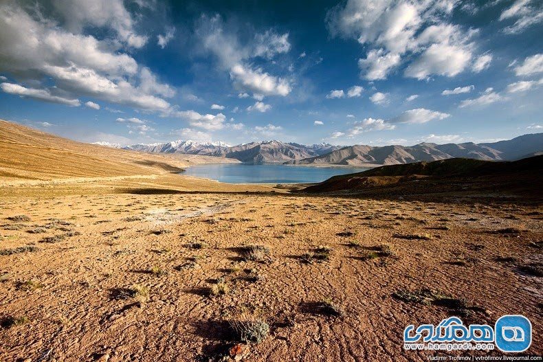 دریاچه کاراکول در تاجیکستان