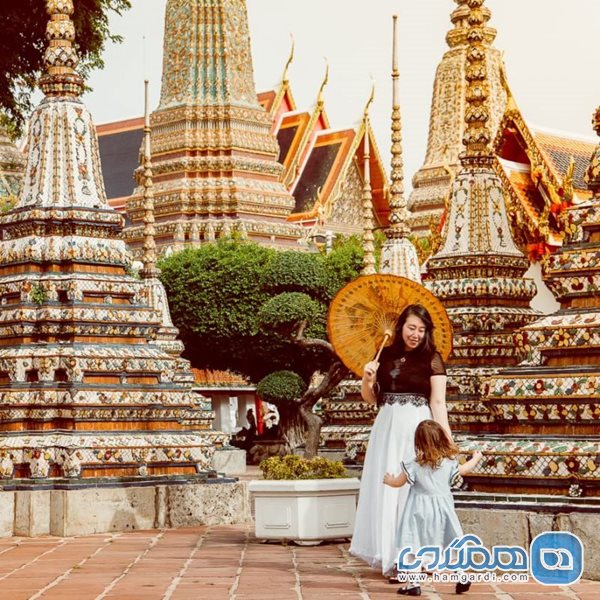 معبد بودای خمیده (Wat Pho)