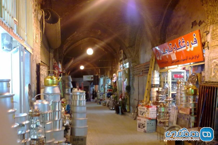  بازدید از بازار چهارسوق شهر گلپایگان