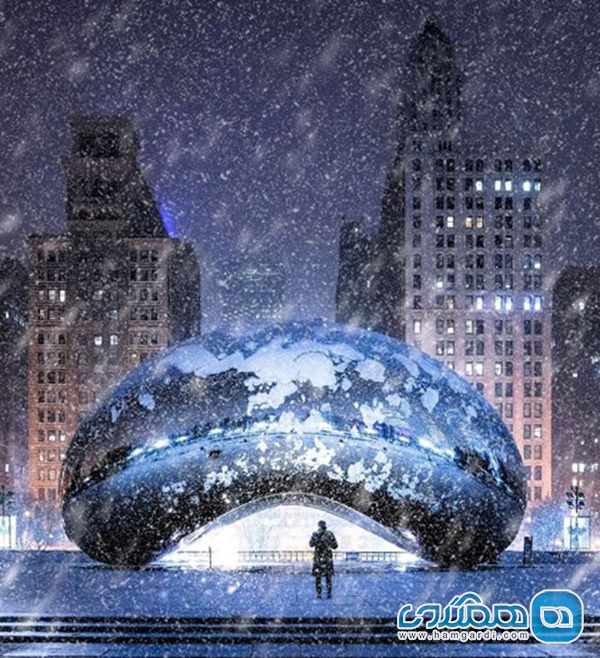 شیکاگو در زمستان 