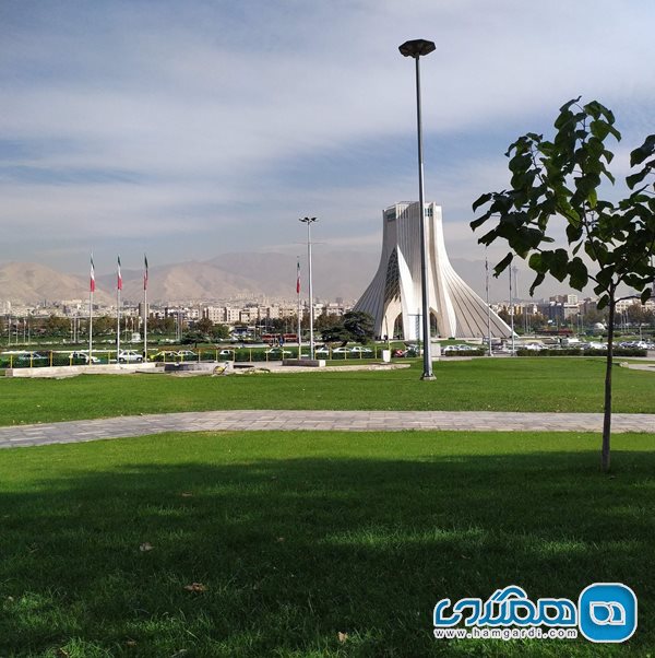 مرمت برج آزادی تهران 2