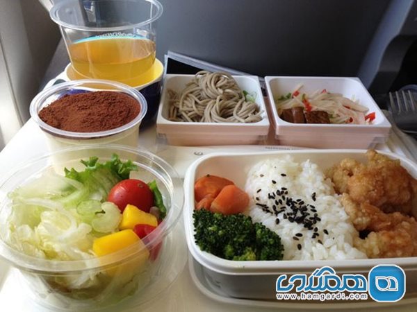 غذاهای هواپیما چند روز قبل آماده شده اند