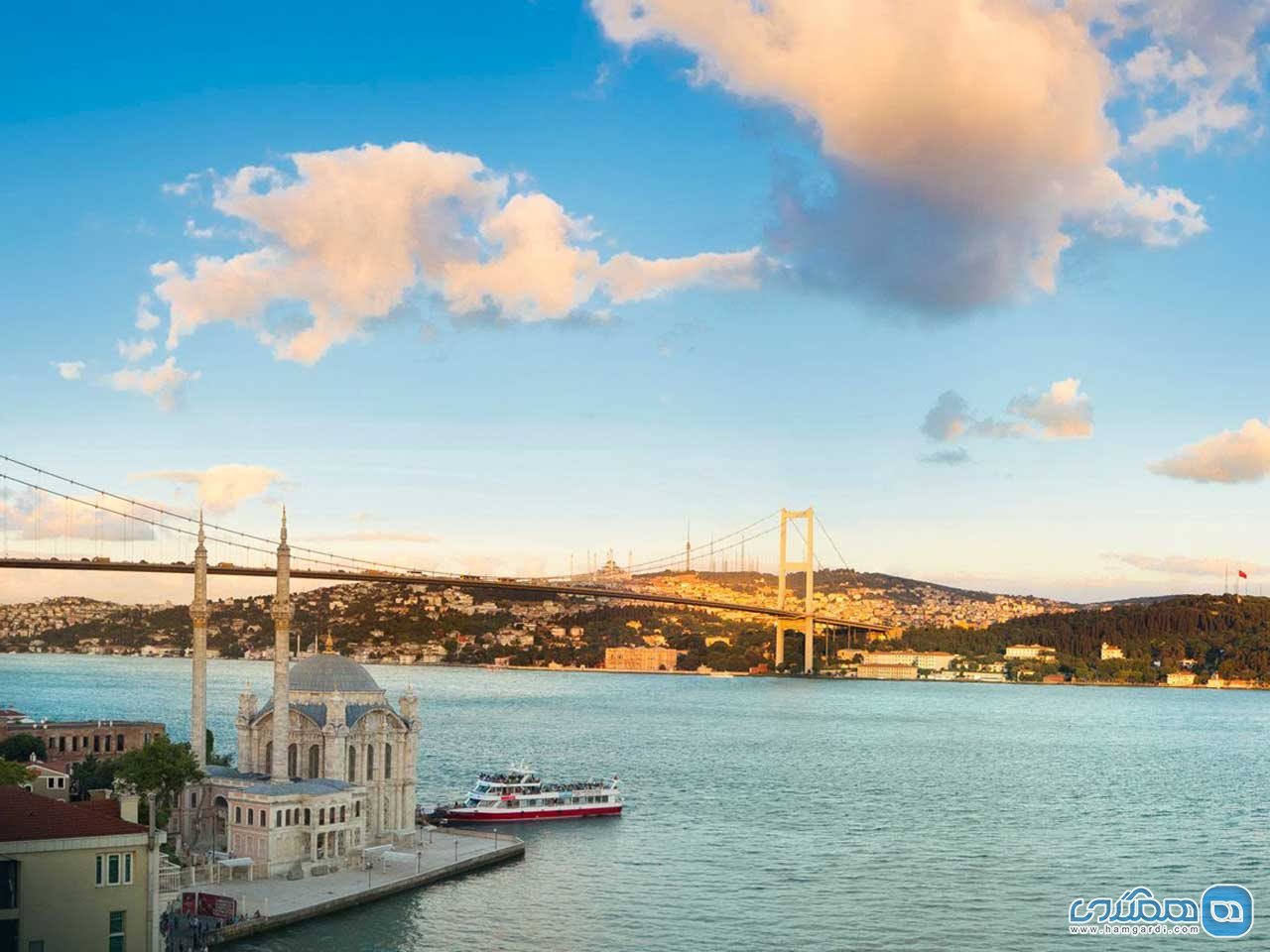 عبور از تنگه بسفر Bosphorus