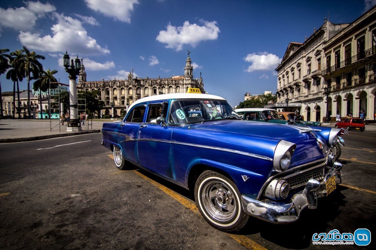 بزرگترین نمایشگاه اتومبیل کلاسیک در کوبا قرار دارد