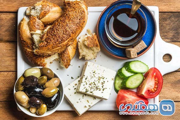 نان و پنیر در ترکیه