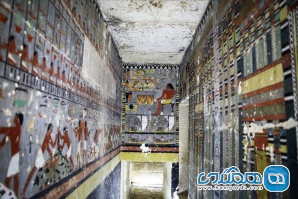 رنگین ترین مقبره کشف شده مصری 