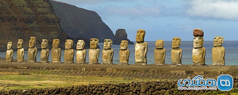 جزیره ایستر و مجسمه های موآی