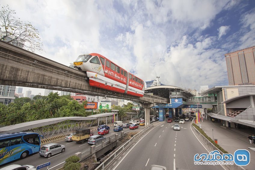 جابجایی و حمل و نقل در کوالالامپور